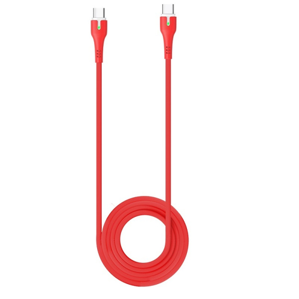 Кабель USB-C Hoco X45 Surplus 1,8 м (Type-C - Type-C, 3A) red