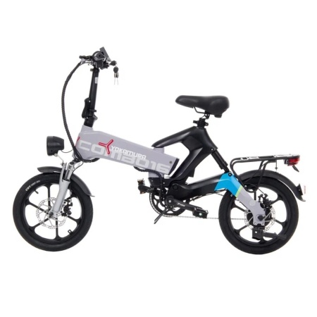 Электровелосипед Yokamura Combo 16 Grey Black (48V/11Ah)