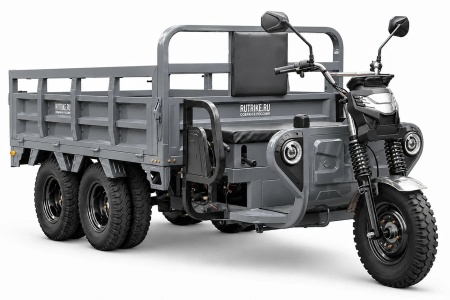 Грузовой электротрицикл Rutrike Профи 2200 60V1800*2W (Серый-3299)