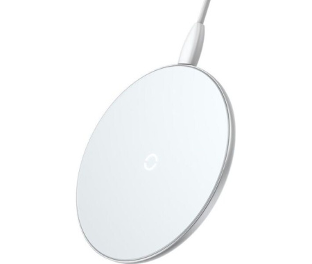 Беспроводное зарядное устройство Baseus Simple Series (CCALL-JK01) White