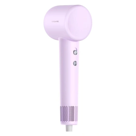Сиреневый Dreame Hair Gleam AHD12A — переключатели на ручке, задняя сторона