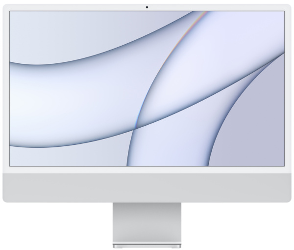 Apple iMac 24" M1 (8-Core GPU) 8GB/256GB Silver 2021 (MGPC3)