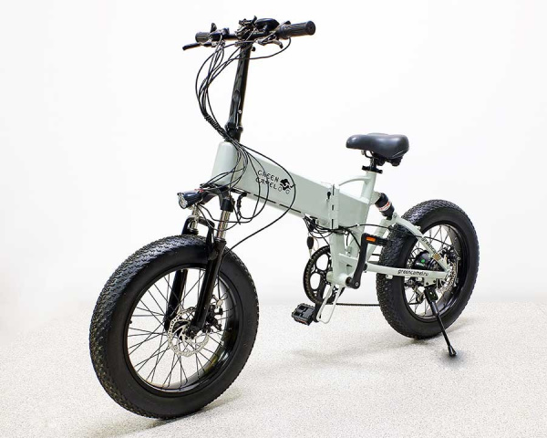 Электровелосипед GreenCamel Форвард 2X (R20FAT 500W 48V10Ah) 7скор, 2х-подвес Серый