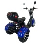 Электротрицикл Ikingi X12 Pro Trike (M12 Pro Trike) (Синий)