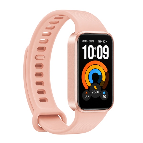 Xiaomi Smart Band 11 Active Pomelo Pink — вид под углом