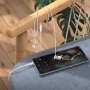 Проводные наушники Hoco M106 Fountain, Jack 3.5mm, 1.2 м, серебряный