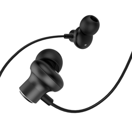 Проводные наушники Hoco M44 Magic, Jack 3.5mm, 1.2 м, черный