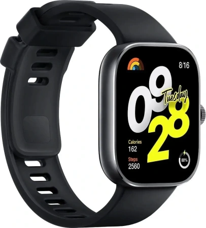 Xiaomi Redmi Watch 4 Obsidian Black, вид с другой стороны