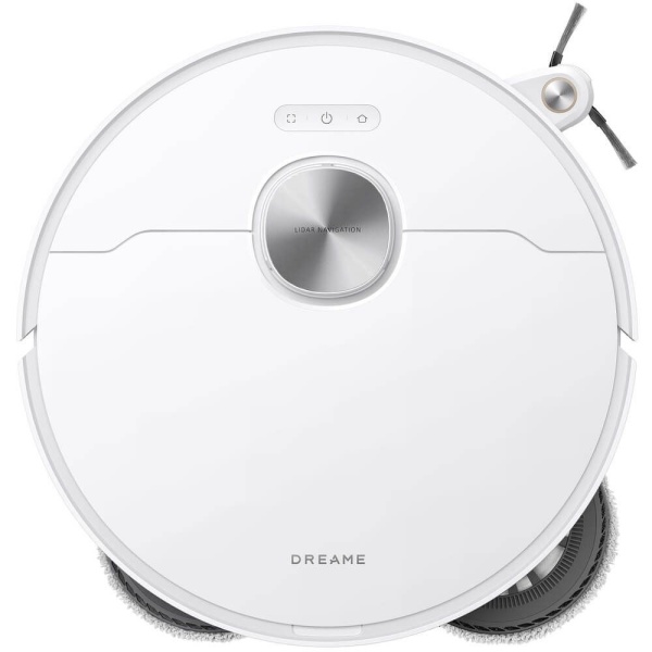 Dreame L40s Ultra RLL22SE EU белый — робот со станцией, вид спереди