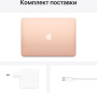 Ноутбук Apple MacBook Air (M1, 2020) 8 ГБ, 256 ГБ SSD, золотой