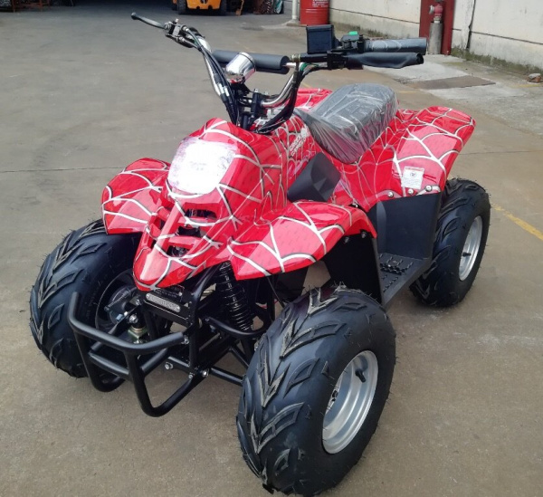 Электроквадроцикл GreenCamel Gobi K50 (36V 800W R7 Цепной привод) Красный паук