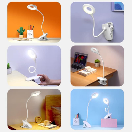 Светодиодная настольная лампа Led Desk Lamp SB-830E (White)