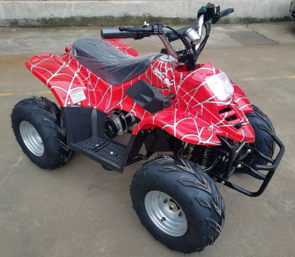 Электроквадроцикл GreenCamel Gobi K50 (36V 800W R7 Цепной привод) Красный паук
