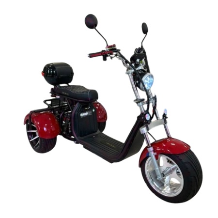 Электротрицикл Ikingi X12 Pro Trike (M12 Pro Trike) (Красный)