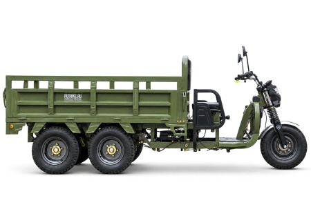 Грузовой электротрицикл Rutrike Профи 2200 60V1800*2W (Зеленый-3298)