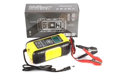 Зарядное устройство SKN ZYX-J50 12V 10A, 24V 5A (6Ah-180Ah) [AGM, GEL, SLA, WET, LI, CA]