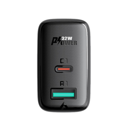 Сетевое зарядное устройство AceFast A5 32W Black