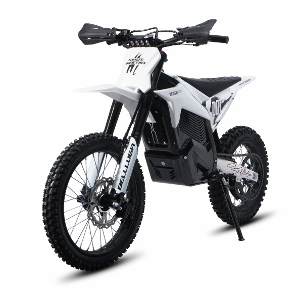 Электромотоцикл WHITE SIBERIA BELLUGA 001 3900W, белый