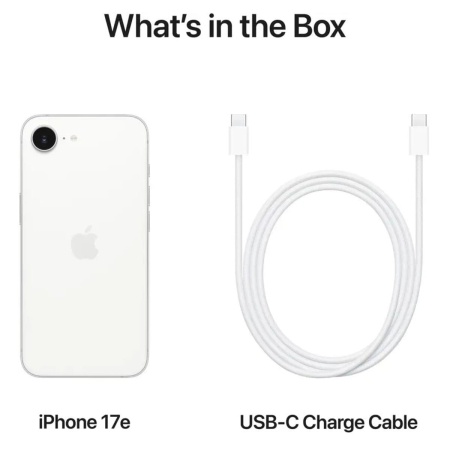 Apple iPhone 17e 256Gb White, белый