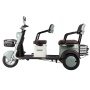 Электротрицикл Rutrike Gelbert Beta 48V/60V 800Вт (Зелено-белый-3030)