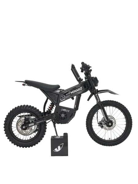 Электропитбайк Minako Pit R 60V 23Ah — Чёрный