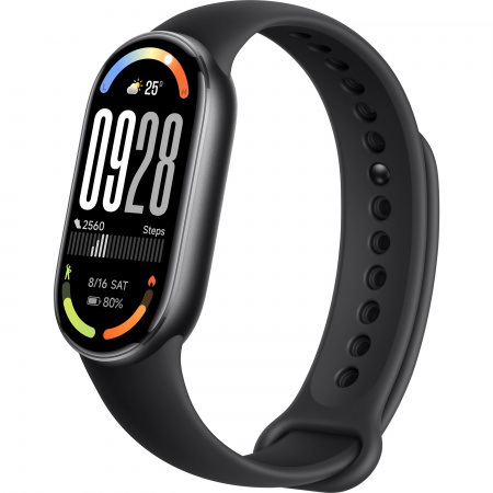 Фитнес-браслет Xiaomi Mi Smart Band 10 Midnight Black, черный (Global)