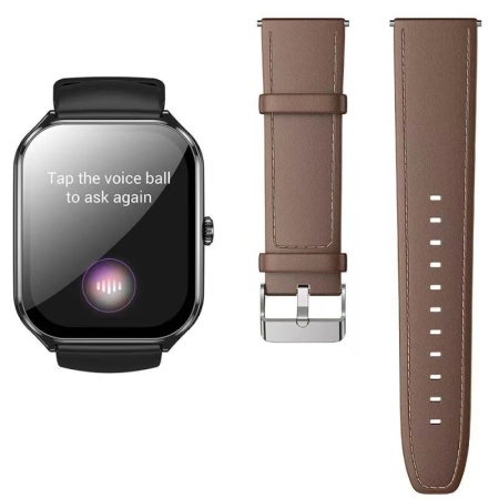 Смарт-часы Hoco Y28 AMOLED Smart sports watch (Call version) Black