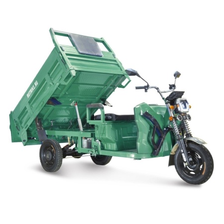 Грузовой электротрицикл Rutrike D5 1700 гидравлика (60V1200W) (Темно-зеленый-2798)