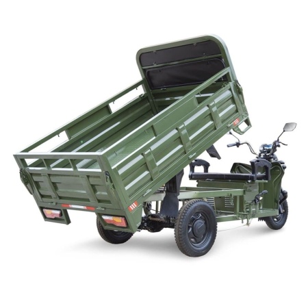 Грузовой электротрицикл Rutrike D4 NEXT 1800 60V1200W (Зеленый-2373)
