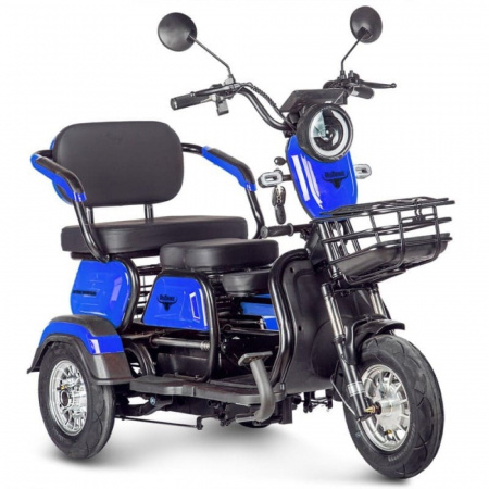 Электротрицикл Rutrike Бумеранг (Синий-3242)