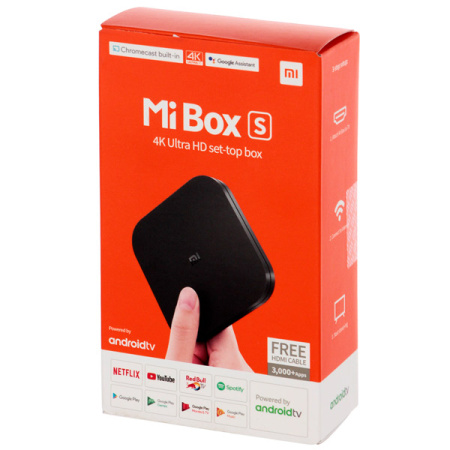 TV приставка Xiaomi Mi Box S (чёрный)