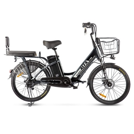 Электровелосипед Eltreco Gelbert ALFA 2 PRO (Черный-2930)