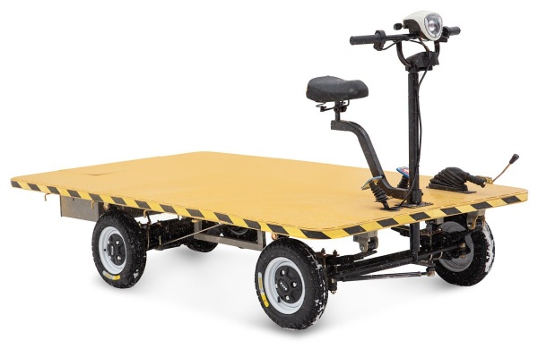 Платформенная тележка электрическая Rutrike СКЛАД 2000