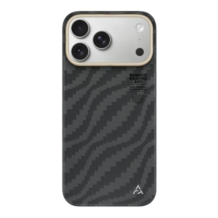 Чехол Airity Bamboo Shadow Orient с MagSafe для iPhone 17 Pro Max Misty Shadow Black
