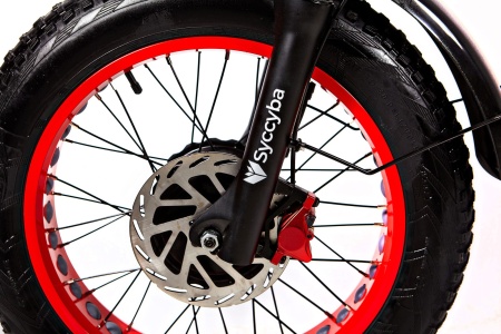 Электровелосипед Syccyba H2 Dual 15Ah Red