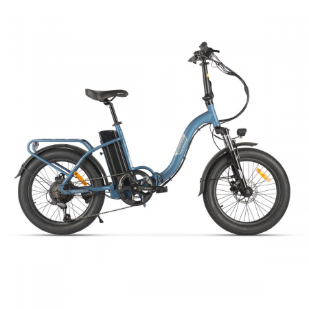 Электровелосипед Eltreco Flex 3.0 (Cиний матовый-3154)