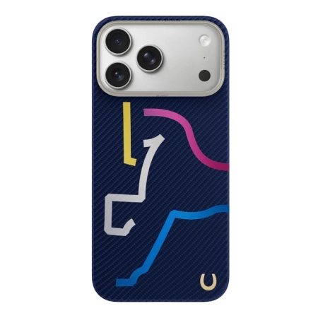Чехол AIRITY Aramid Fiber для iPhone 17 Pro Max Blue