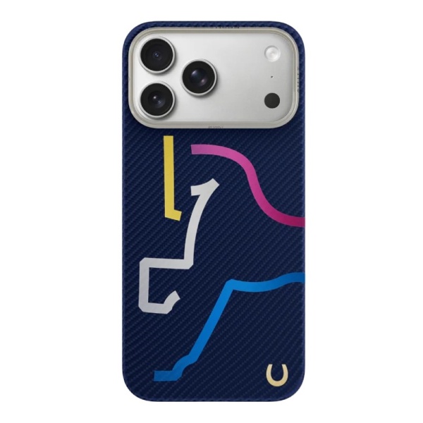 Чехол AIRITY Aramid Fiber для iPhone 17 Pro Blue