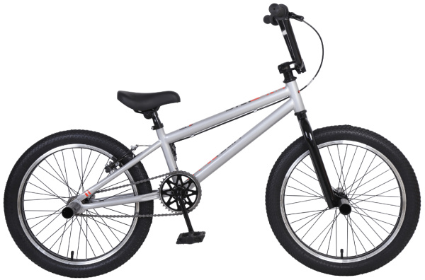 Велосипед TechTeam BMX TT Step One 20"х18.7" 2021 Белый (серый)