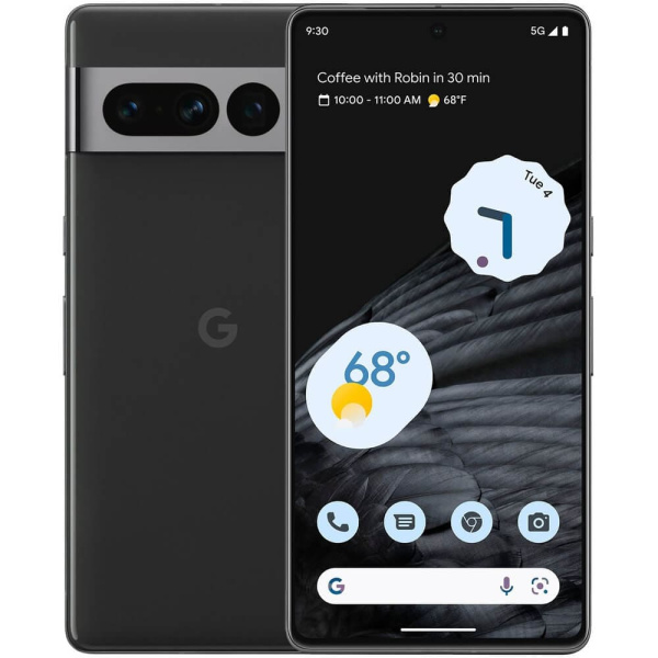 Смартфон Google Pixel 7 Pro 12/256Gb Obsidian, Черный