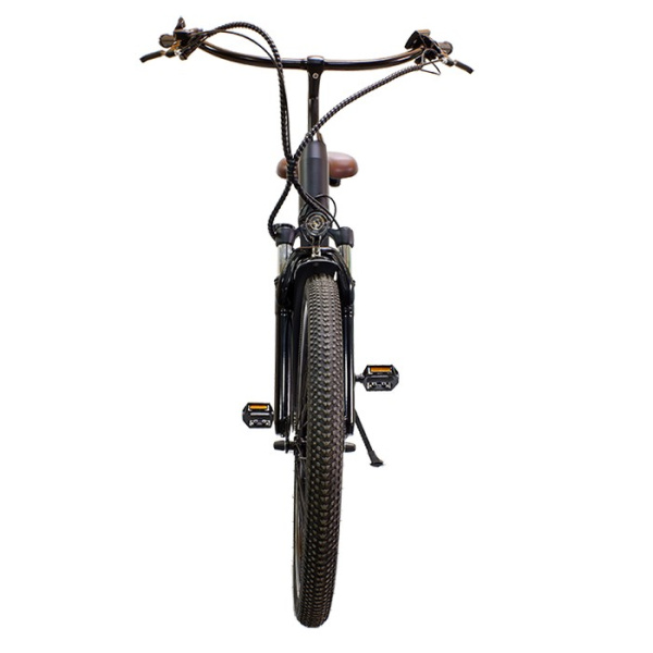 Электровелосипед GreenCamel Санта (R26 500W 48V 10Ah) Алюм, 6скор Черный