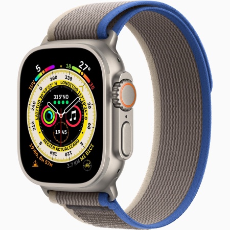 Apple Watch Series Ultra LTE 49mm Trail Loop Gray