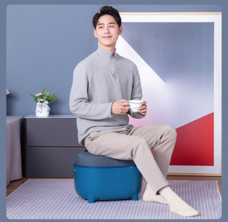 Массажер для ног Xiaomi Momoda Small Stool Foot Massager (SX380) синий