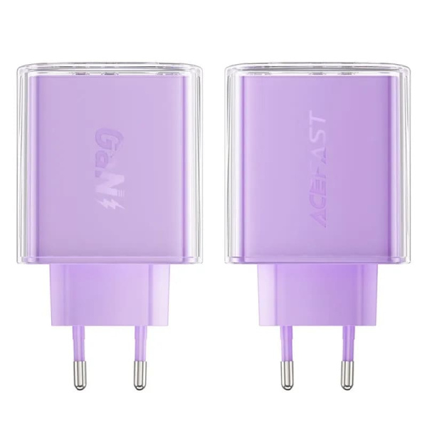 Блок питания AceFast GaN3 A45 65W Violet