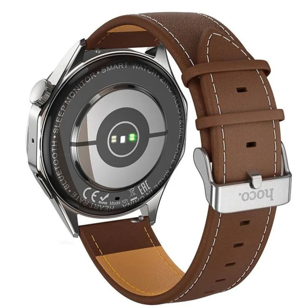 Смарт-часы Hoco Y21 Amoled Smart Sports Watch (Call Version) Metal Gray