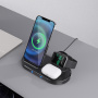 Беспроводное зарядное устройство 3 в 1 Borofone BQ10 15w