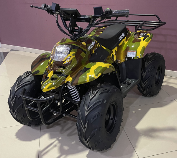 Квадроцикл GreenCamel Gobi K70 (36V 800W R7 Дифференциал) Армейский-желтый