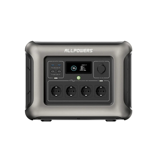 Портативная электростанция ALLPOWERS R1500 1152 Вт·ч, 1800 Вт