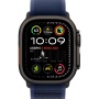 Apple Watch Ultra 2 (2024) 49mm Black Titanium Case with Blue Trail Loop S/M