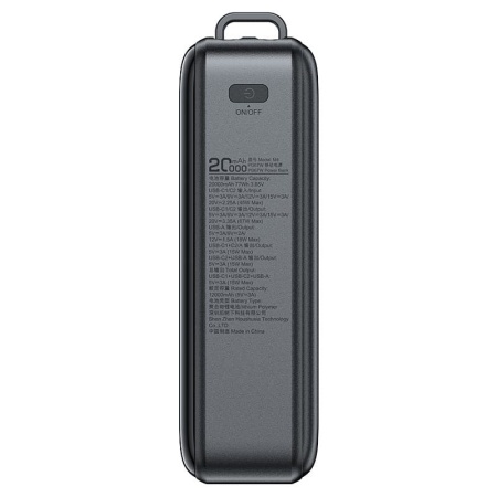 Внешний аккумулятор AceFast M4 67W 20000mAh Black